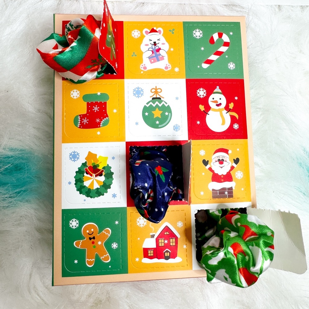 12 Days Scrunchie Advent Calendar Gift Sets
